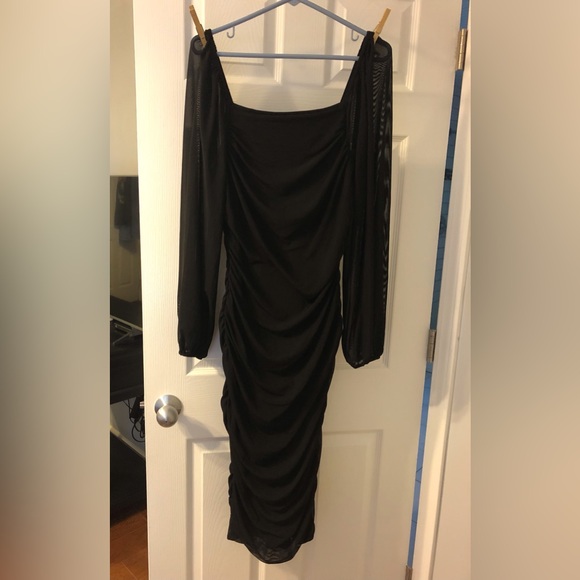 Host pick! NWT Party Dress Body Con Midi Sz XL - Picture 4 of 15